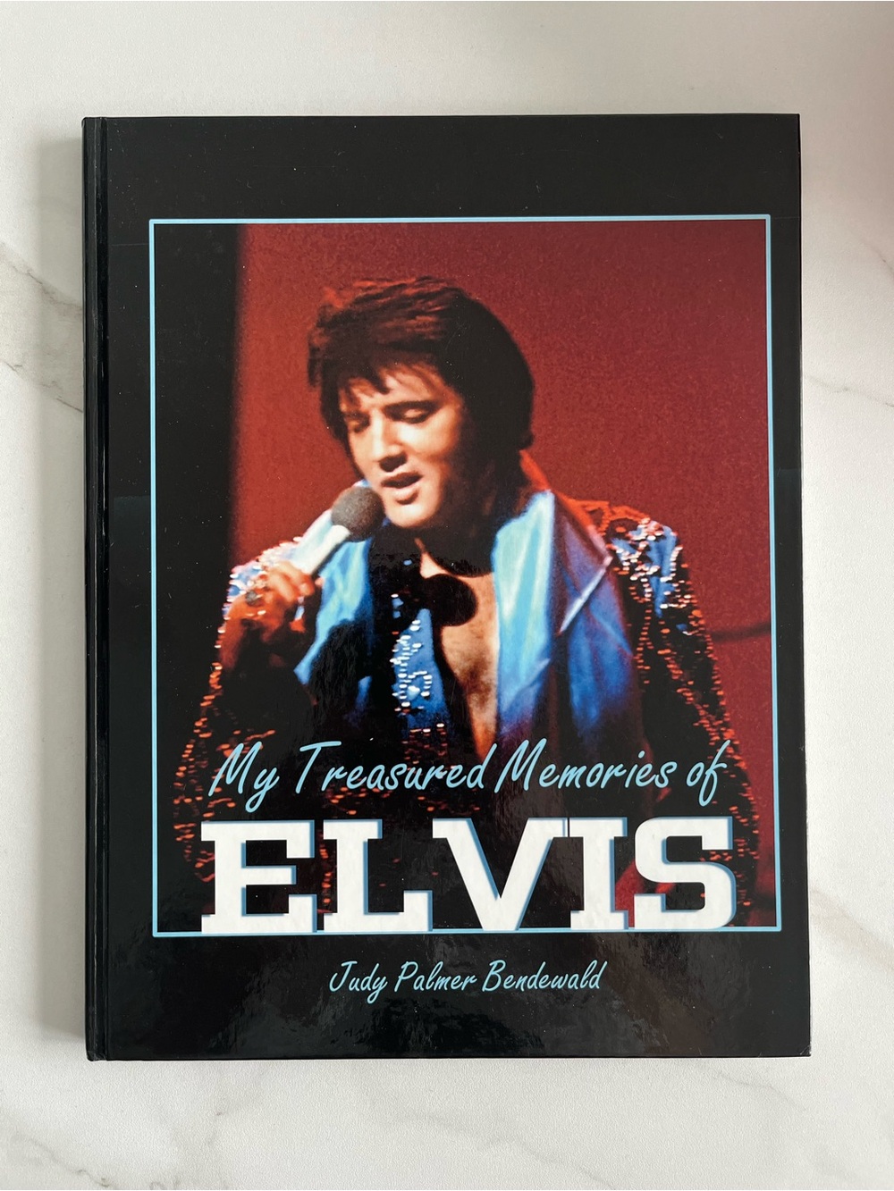 Rare - My Treasured Memories of Elvis coffee table hard cover book - unused/new!